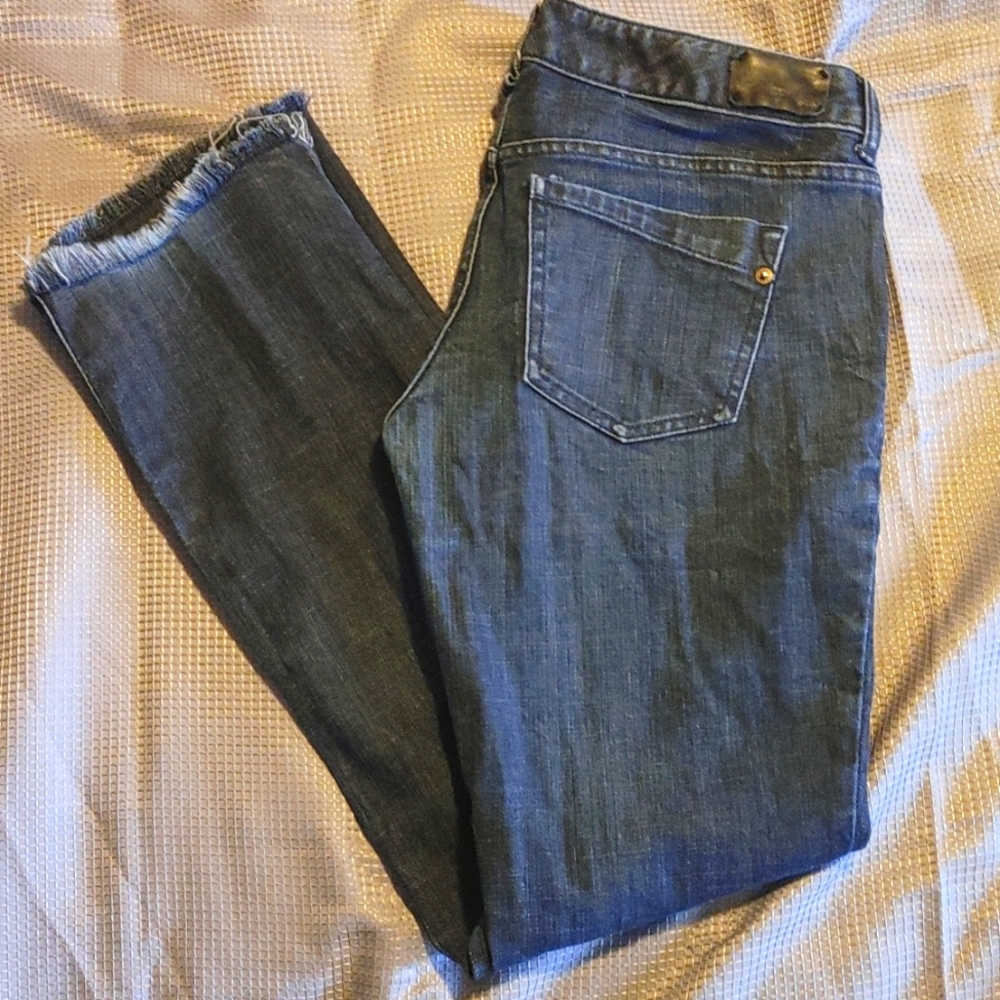 Express Straight Leg Jeans 8 Long